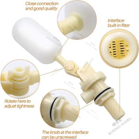 Thumbnail for 1/2 Inch Livestock Water Float Valve – Automatic Water Level Control for Animal Troughs