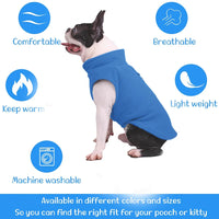 Thumbnail for Winter Fleece Pet Dog Clothes Puppy Clothing French Bulldog Coat Pug Costumes Jacket For Small Dogs Chihuahua Vest Yorkie Kitten, Gift For Pet 70