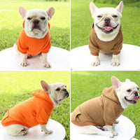 Thumbnail for Soft Dog Winter Hooded Sweatshirt Pet Coat Puppy Jacket for Small Medium Dogs French Bulldog Coat Chihuahua Yorkie Pet Costume, Gift For Pet 62