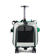 Thumbnail for Extra Large Pet Trolley Carrier – Foldable Detachable Rolling Cat & Dog Travel Bag