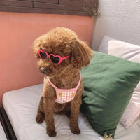 Thumbnail for Heart Sunglasses Doggy Shades, Small to Medium Dogs Cute Sunnies, Super Cute Heart Sunglasses for Tiny Dogs in pink or yellow, Sunglasses for Cats & Dogs, Cute Pet Sunglasses 23
