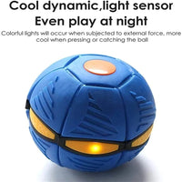 Thumbnail for UFO LED Dog Ball, Interactive ball toy, motion sensor, bouncing ball for dogs and cats Perfect for Active Dogs and Pet Exercise Glow Dog Toy, Puppy Toys, Gift For Pet 45