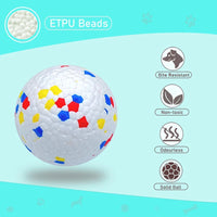 Thumbnail for Teething Pet Toy Dog Solid Toy Ball Interactive Dog Toy Light Popcorn Ball Dog Ball Light Chew Rubber Ball High Elastic Bite, Puppy Toys, Gift For Pet 41