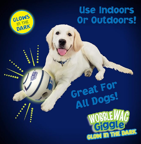 Wobble Wag Giggle Glow in The Dark, Interactive Dog Toy, Fun Giggle Sounds When Rolled or Shaken, Pets Know Best, As Seen on TV, Puppy Toys, Gift For Pet 38