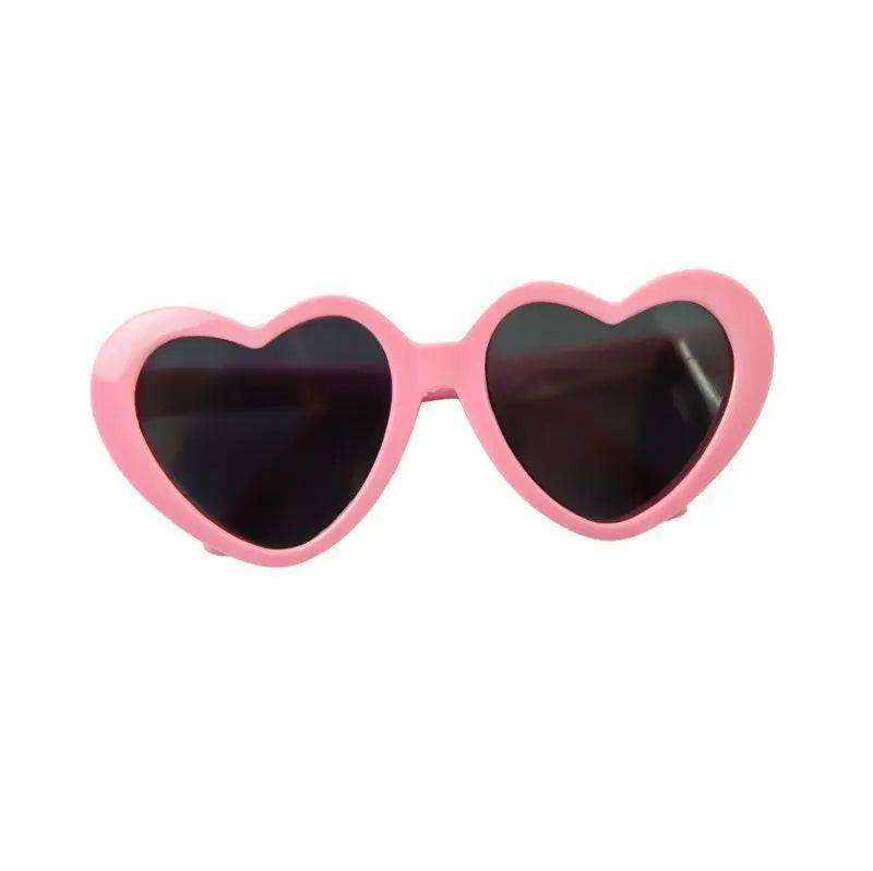 Heart Sunglasses Doggy Shades, Small to Medium Dogs Cute Sunnies, Super Cute Heart Sunglasses for Tiny Dogs in pink or yellow, Sunglasses for Cats & Dogs, Cute Pet Sunglasses 23