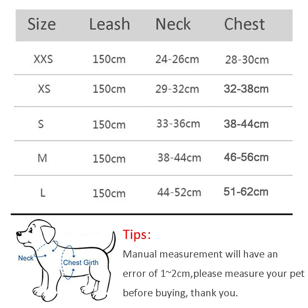 2PCS Dog Harness Leash Set for Small Dogs Adjustable Puppy Cat Harness Vest French Bulldog Chihuahua Pug Outdoor Walking Lead Leash 104
