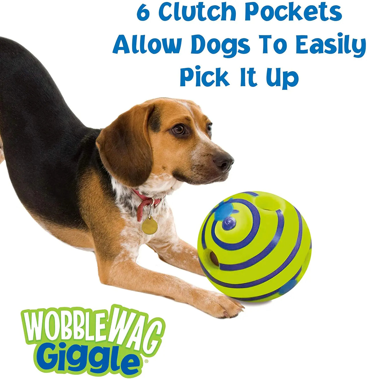 Wobble Wag Giggle Ball, Interactive Dog Toy, Fun Giggle Sounds When Rolled or Shaken, Pets Know Best, As Seen On TV Medium, Puppy Toys, Gift For Pet 37