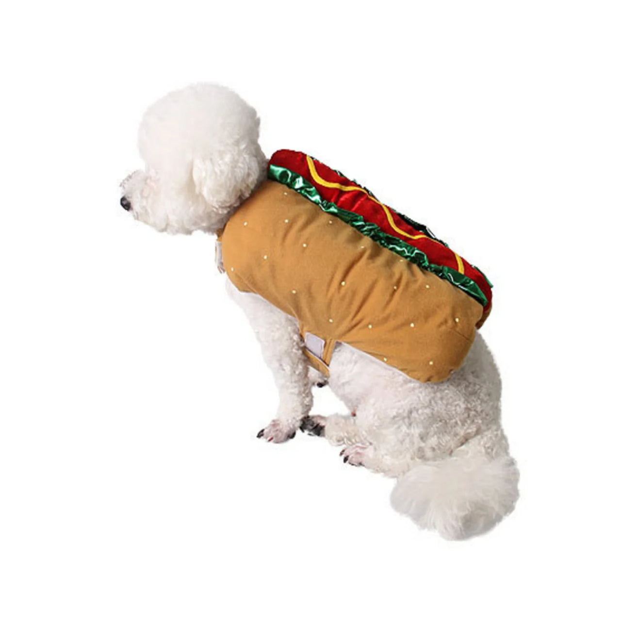 Pet Transformation Costume Folding Clothes Dog Shirts for Small Dogs Halloween Costumes Dog Burger Outfit Cat Hotdog Clothes, Gift For Pet 79