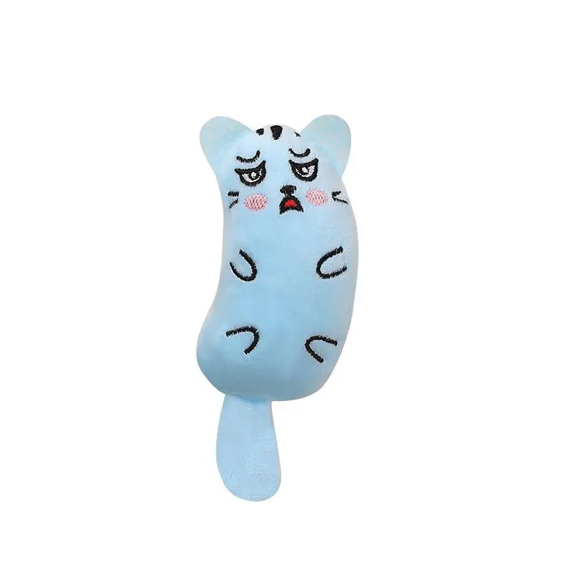 Cute Cat Toys Funny Interactive Plush Cat Toy Mini Teeth Grinding Catnip Toys Kitten Chewing Squeaky Toy Pets Accessories, Gift For Pet 60