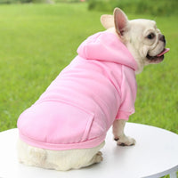 Thumbnail for Soft Dog Winter Hooded Sweatshirt Pet Coat Puppy Jacket for Small Medium Dogs French Bulldog Coat Chihuahua Yorkie Pet Costume, Gift For Pet 62