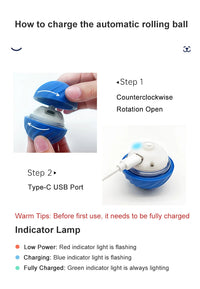 Thumbnail for Interactive Pet Ball Peppy Pet Ball Cat Toys Automatic Rolling Ball Automatic Moving Bouncing Rotating Ball Pet Ball Toys for Pet Dog Cat, Puppy Toys, Gift For Pet 42