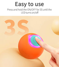 Thumbnail for Interactive Pet Ball Peppy Pet Ball Cat Toys Automatic Rolling Ball Automatic Moving Bouncing Rotating Ball Pet Ball Toys for Pet Dog Cat, Puppy Toys, Gift For Pet 54