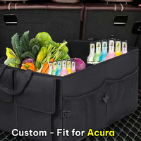 Thumbnail for Car Trunk Organizer, Custom For Your Cars, Foldable Car Trunk Storage Box, Storage Bag, Waterproof, Dust-proof, Stain-Resistant, Car Accessories AC12997