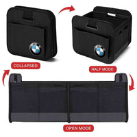 Thumbnail for Trunk Organizer, Car Storage, Custom For Your Cars, Reinforced Handles, Collapsible Multi, Compartment Car Organizers, Foldable and Waterproof, 600D Oxford Polyester KX12995