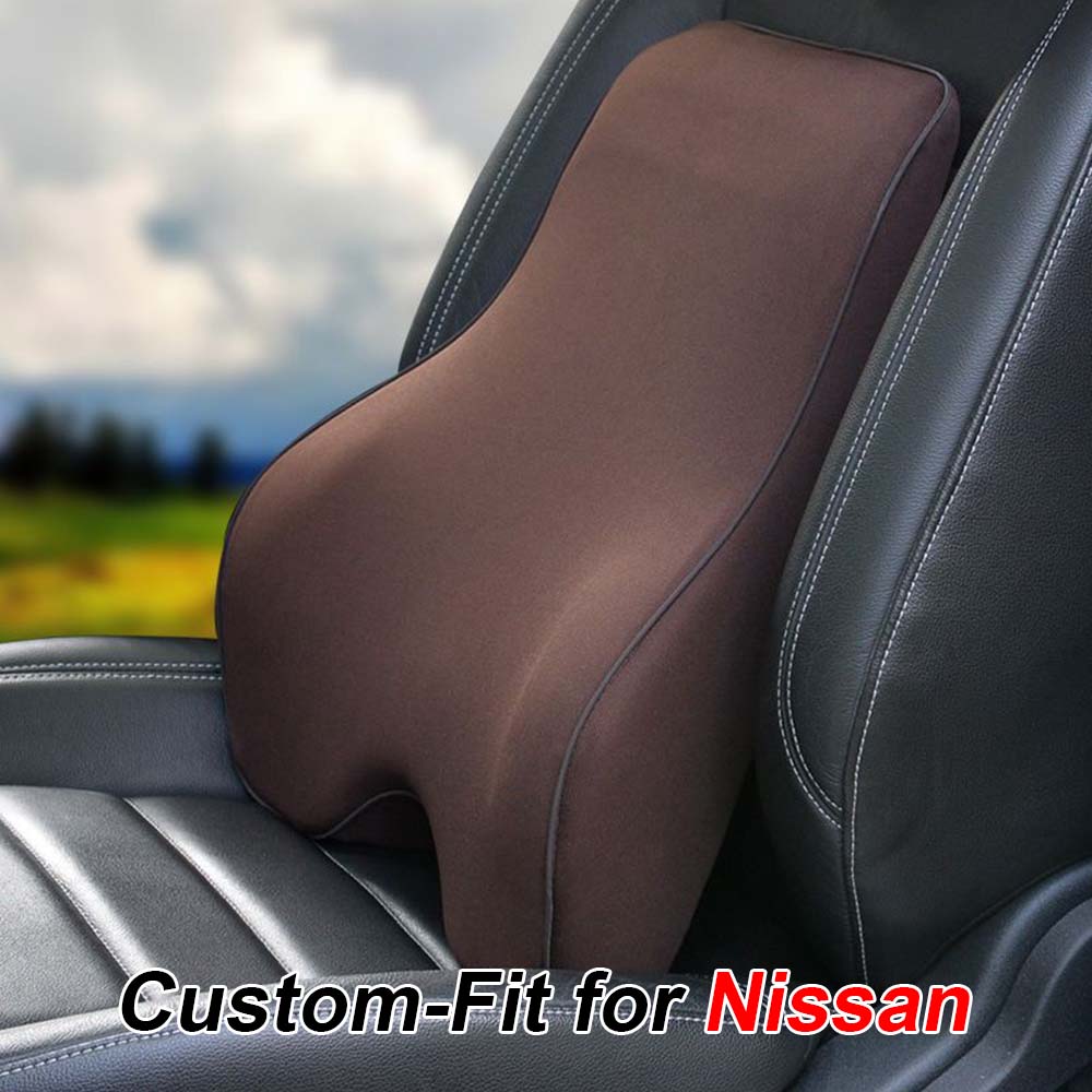 Lumbar Support Cushion for Car and Headrest Neck Pillow Kit, Custom For Your Cars, Ergonomically Design for Car Seat, Car Accessories NS13983