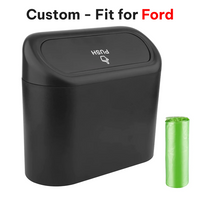 Thumbnail for Car Trash Can, Custom For Your Cars, Mini Car Accessories with Lid and Trash Bag, Cute Car Organizer Bin, Small Garbage Can for Storage and Organization, Car Accessories FD11996