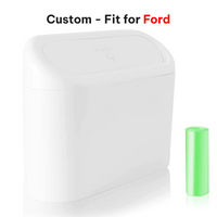 Thumbnail for Car Trash Can, Custom For Your Cars, Mini Car Accessories with Lid and Trash Bag, Cute Car Organizer Bin, Small Garbage Can for Storage and Organization, Car Accessories FD11996