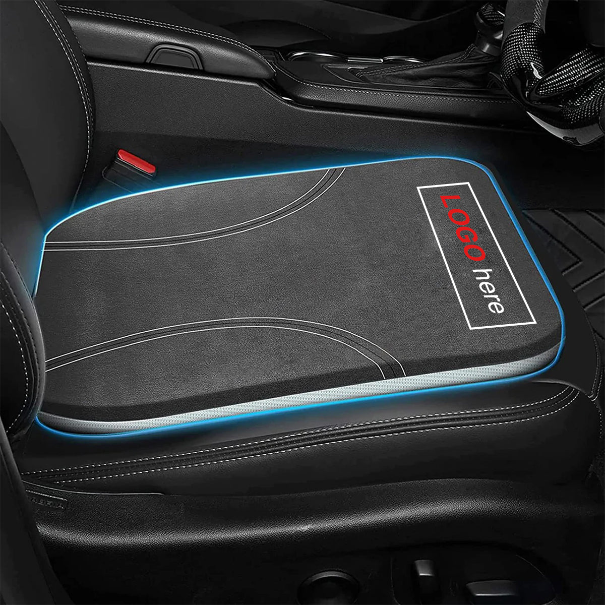 Car Seat Cushion, Custom fit for Cars, Car Memory Foam Seat Cushion, Heightening Seat Cushion, Seat Cushion for Car and Office Chair