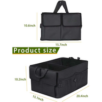 Thumbnail for Car Trunk Organizer, Custom For Your Cars, Foldable Car Trunk Storage Box, Storage Bag, Waterproof, Dust-proof, Stain-Resistant, Car Accessories UE12997