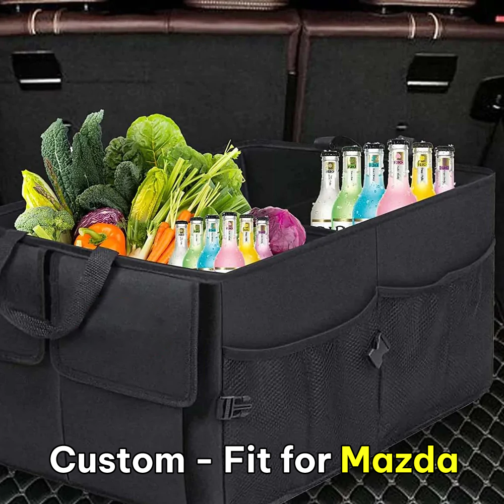 Car Trunk Organizer, Custom For Your Cars, Foldable Car Trunk Storage Box, Storage Bag, Waterproof, Dust-proof, Stain-Resistant, Car Accessories MA12997