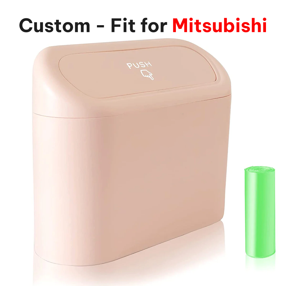 Car Trash Can, Custom For Your Cars, Mini Car Accessories with Lid and Trash Bag, Cute Car Organizer Bin, Small Garbage Can for Storage and Organization, Car Accessories MT11996