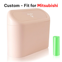 Thumbnail for Car Trash Can, Custom For Your Cars, Mini Car Accessories with Lid and Trash Bag, Cute Car Organizer Bin, Small Garbage Can for Storage and Organization, Car Accessories MT11996