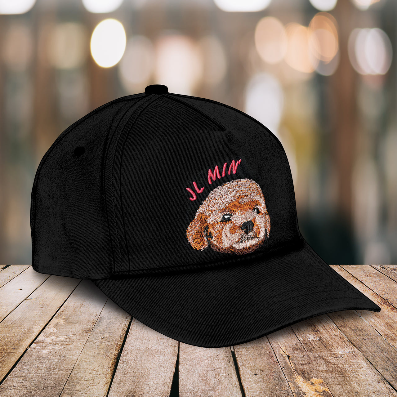 Personalized Hat With Your Dog Photo and Name, Custom Embroidered Pet Hat, Personalized Dog Portrait Hat, Personalized Cat Portrait Hat 23