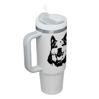 Thumbnail for Custom Pet Photo Tumbler 40oz With Handle, Dog Photo Tumbler, Puppies Tumbler with Straw, Dog Lover Tumbler, Favorite Pet Tumbler, Stainless Steel Tumbler, Insulated Tumbler, Pet Photo Gift with Custom Pet Image 08