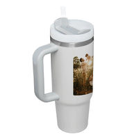 Thumbnail for Custom 40oz Tumbler with Photo, Family Photo Tumbler 40oz With Handle, Personalized Photo Gift, Gift for Mother, Gift for Grandma, Stainless Steel Tumbler, Insulated Tumbler 01