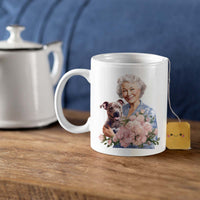 Thumbnail for Custom Dog Mom Mug, Grandma and Pit Bull Love Ceramic Mug, Dog Owner Gift, Dog Lover Mug, Gift For Dog Mom, Gift For Dog Owner, Dog Coffee Mugs, Dog Grandma Coffee Mug, Mother's Day Gift