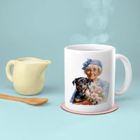 Thumbnail for Custom Dog Mom Mug, Grandma and Rottweiler Love Ceramic Mug, Dog Owner Gift, Dog Lover Mug, Gift For Dog Mom, Gift For Dog Owner, Dog Coffee Mugs, Dog Grandma Coffee Mug, Mother's Day Gift