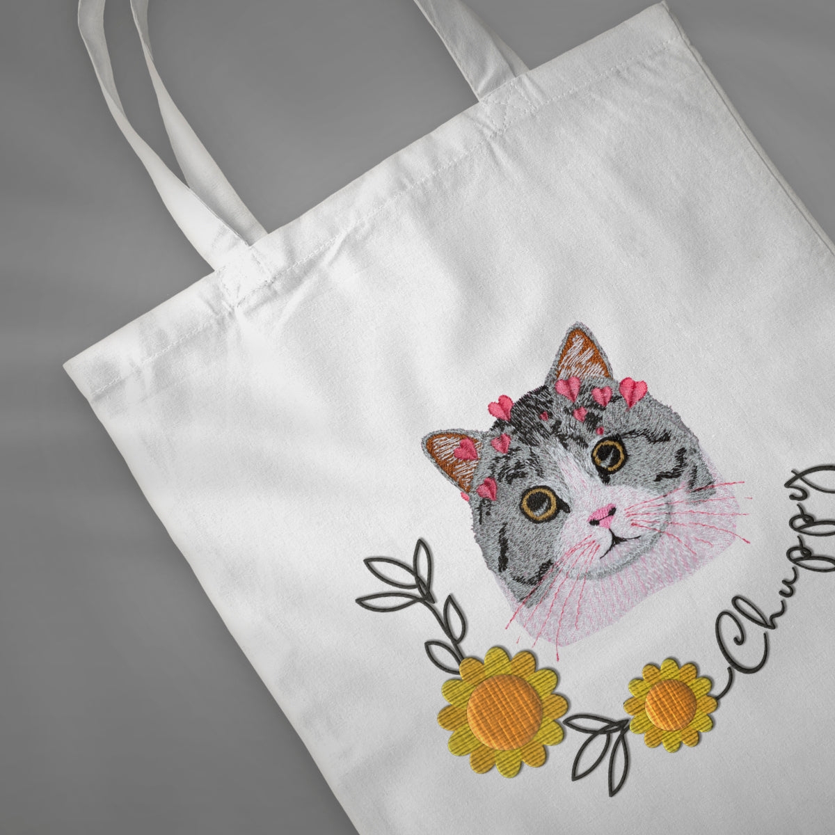 Custom EMBROIDERED Pet Portrait Canvas Tote, Custom Dog Tote, Dog Bag, Pet Face Gift, Dog Mom Gift, Dog Embroidery, Dog Mom Tote Bag 42