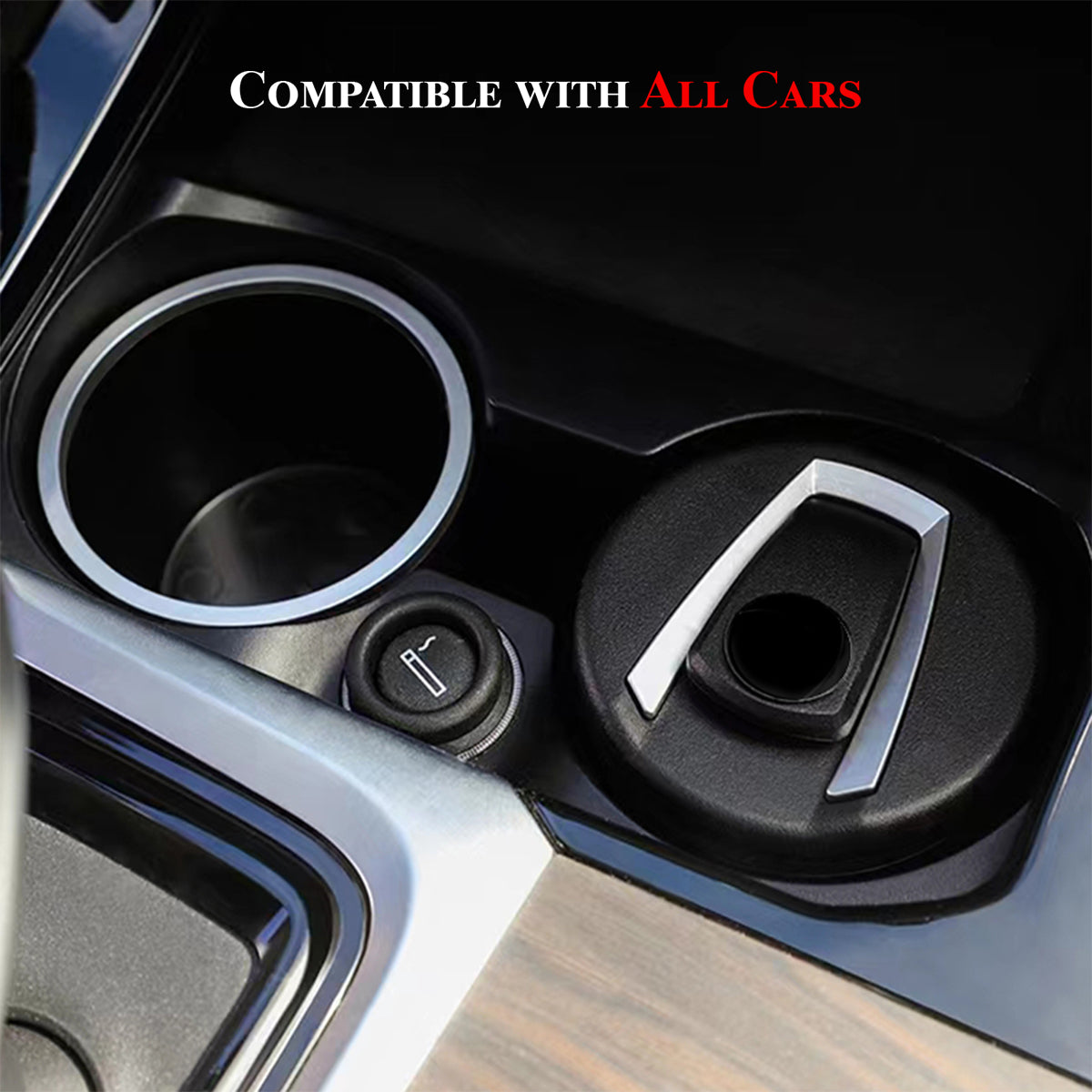 Ashtray with Led Lights Cover, Custom fit for Cars, Ashtray Creative Personality Car Interior Covered Multifunction Supplies