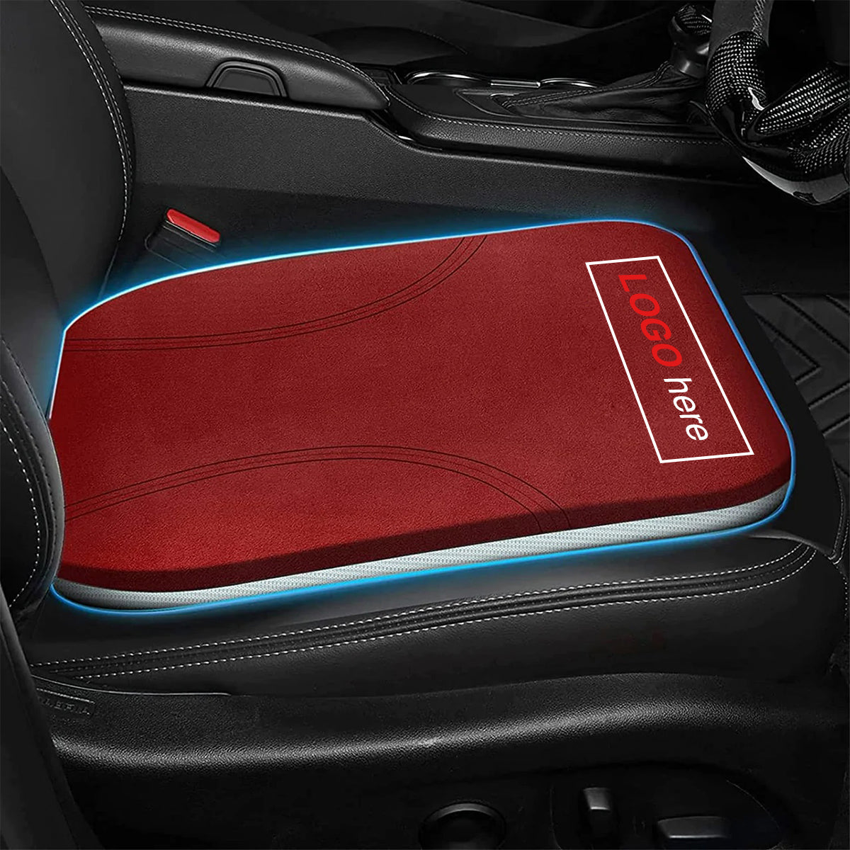Car Seat Cushion, Custom fit for Cars, Car Memory Foam Seat Cushion, Heightening Seat Cushion, Seat Cushion for Car and Office Chair