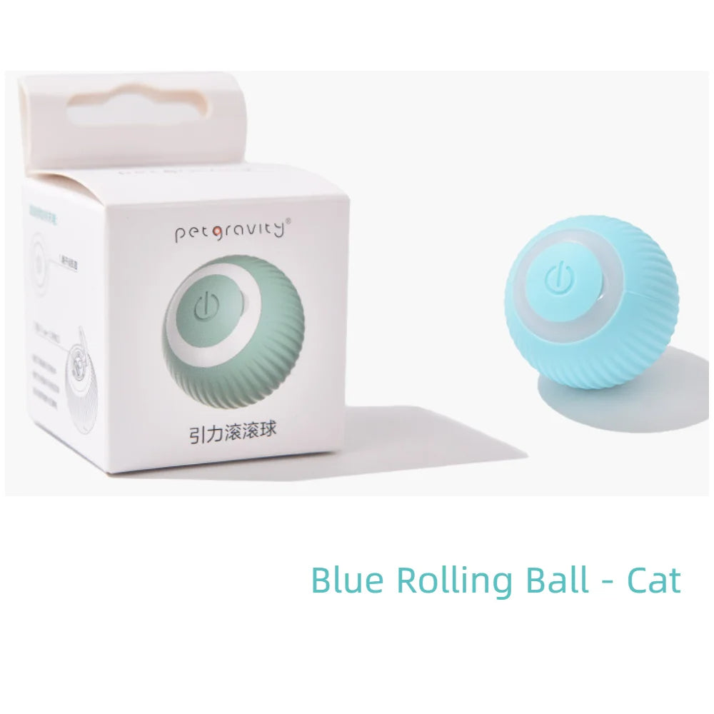 Interactive Pet Ball Peppy Pet Ball Cat Toys Automatic Rolling Ball Automatic Moving Bouncing Rotating Ball Pet Ball Toys for Pet Dog Cat, Puppy Toys, Gift For Pet 42