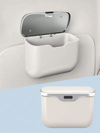 Thumbnail for Multi-Functional Car Trash Bin – ABS Vehicle Trash Can & Storage Organizer