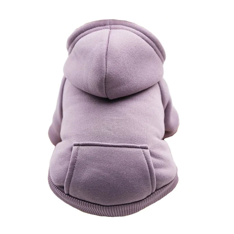 Soft Dog Winter Hooded Sweatshirt Pet Coat Puppy Jacket for Small Medium Dogs French Bulldog Coat Chihuahua Yorkie Pet Costume, Gift For Pet 62