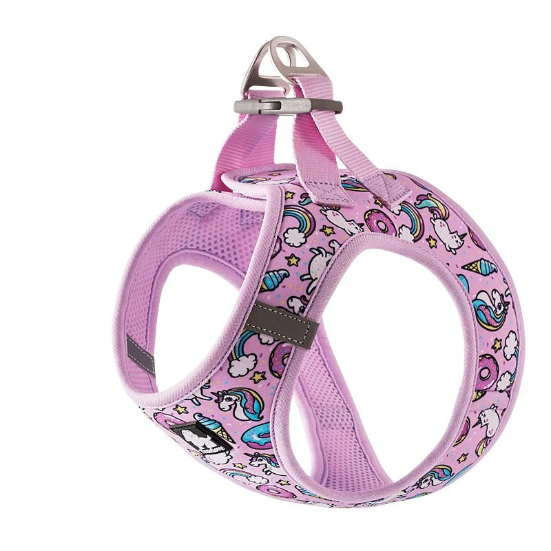 Pet Harness No Pull Nylon Reflective Dog, Dog Harness, No-Pull Dog Harness, Quick-Fit Padded Dog Harness, Posh Pets Reflective Puppy Harness 166