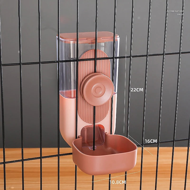 Automatic Pet Bowls, Cage Hanging, Feeder Pet Water, Bottle Food Container Dispenser, Bowl for Puppy Cat, Pet Feeding Product 291