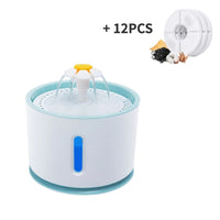 Thumbnail for Pet Water Automatic Fountain Dispenser with Smart Pump for Cats, Dogs, Multiple Pets - 2.4L 117