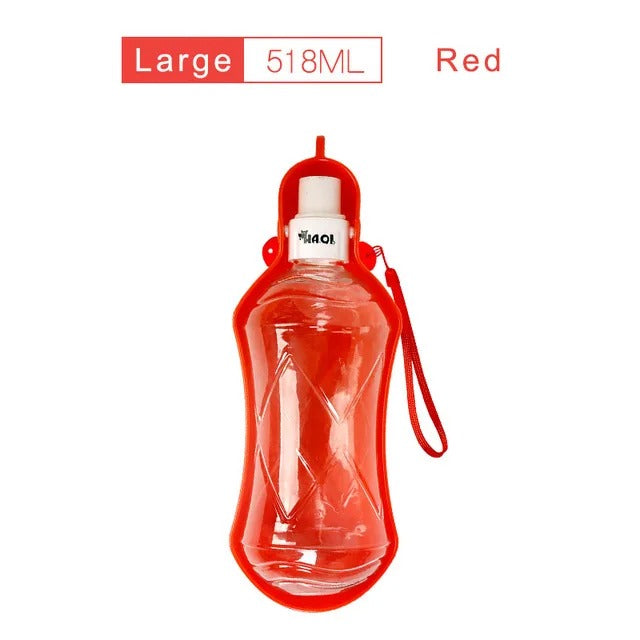 Foldable Plastic Pet,  Dog Water Bottle For Dogs Cats,  Travel Puppy Drinking Bowl Cup Outdoor, Pets Water Feeder Dispenser 290