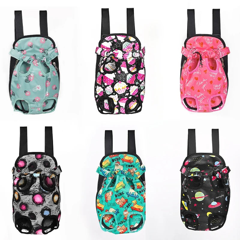 2 Pcs Dog Backpack, Puppy Sling, Cat Carrier, Cat Backpack, Pet travel 14