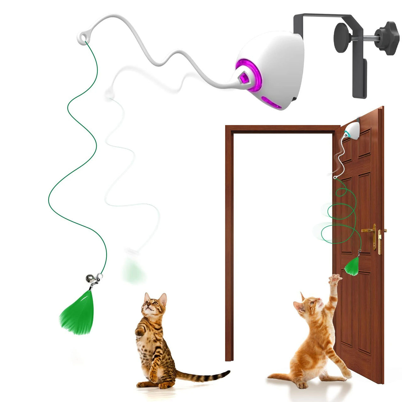 Electric Cat Toy Rope Automatic Teaser, Cat Teaser 317