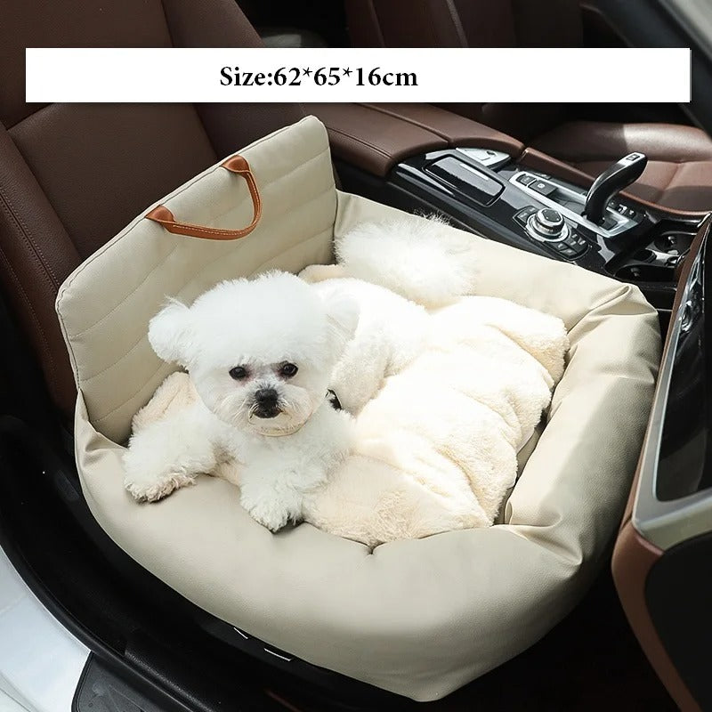 Premium Dog Car Seat for Front and Back Seats, Comfort and Safety Guaranteed 370