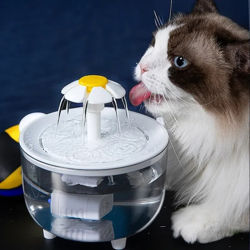 Pet Water Automatic Fountain Dispenser with Smart Pump for Cats, Dogs, Multiple Pets - 1L 108