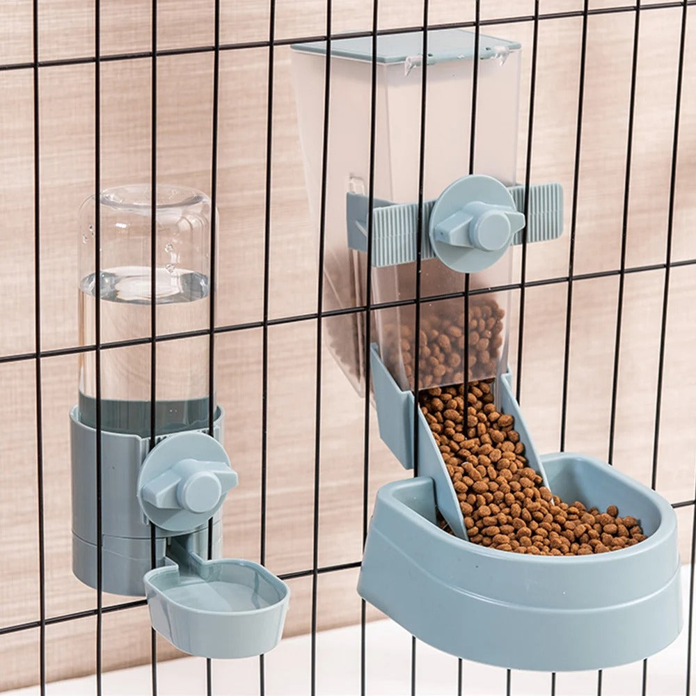 Automatic Pet Bowls, Cage Hanging, Feeder Pet Water, Bottle Food Container Dispenser, Bowl for Puppy Cat, Pet Feeding Product 284