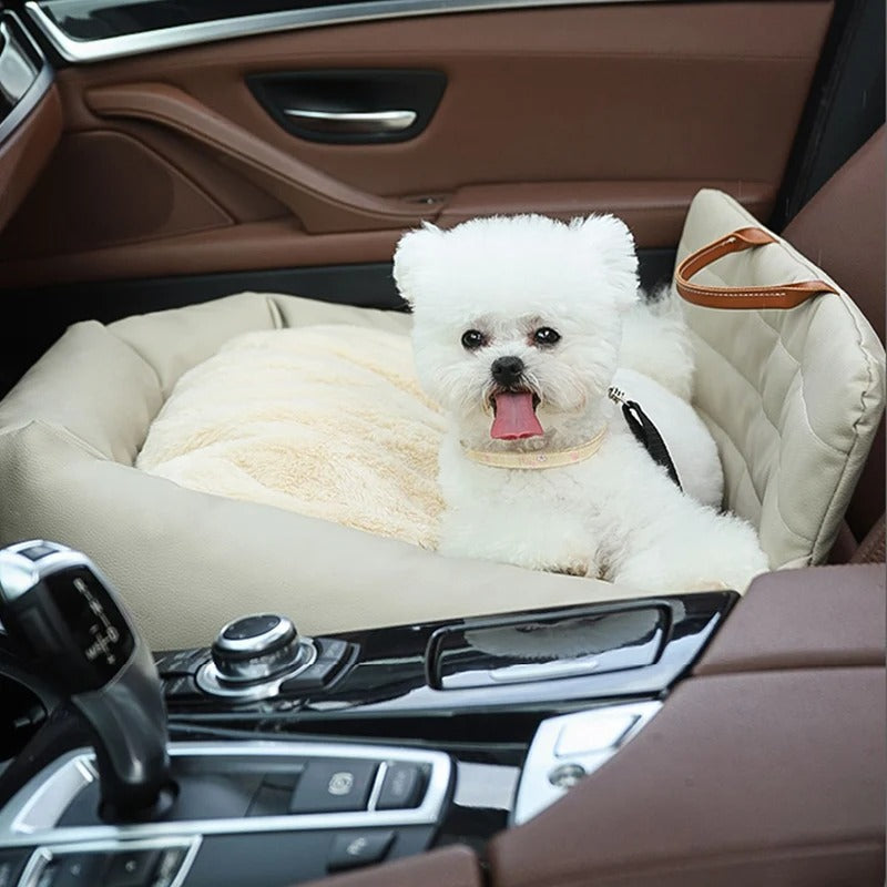 Premium Dog Car Seat for Front and Back Seats, Comfort and Safety Guaranteed 370