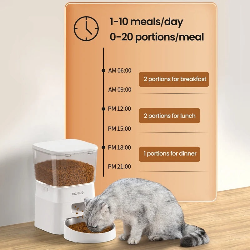 Automatic dog/cat Feeder, Automatic Feeder For Pets, Automatic Pet Feeder 2L  143