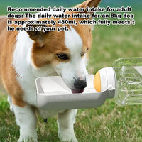 Thumbnail for Portable Water Bottle For Dogs, Portable Dog Drinking, Bottle Large Capacity Dog Water Dispenser, 2 In 1 Puppy Drinking Bowl  293