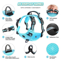 Thumbnail for No Pull Dog Harness, Dog Harness, Dog Safety, No-Pull Dog Harness, Quick-Fit Padded Dog Harness 162